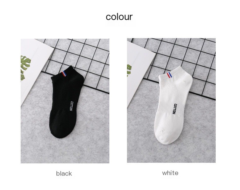 Men's Boat Socks Black