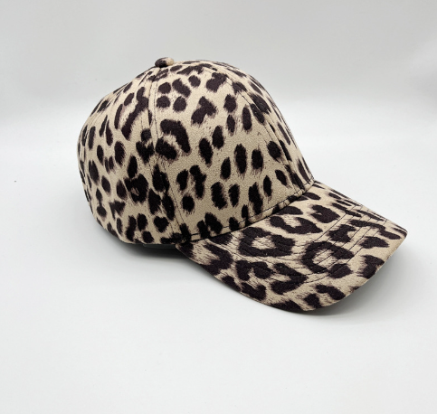 Leopard Print Octagonal Hat in Different Colors