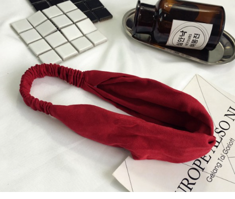 Pink Suede Hairband