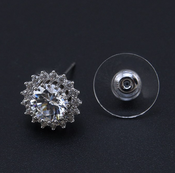 Sunflower Earrings Detail
