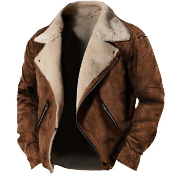 Brown oversized jacket