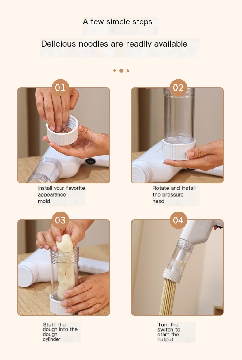 Cordless Electric Pasta Machine 12