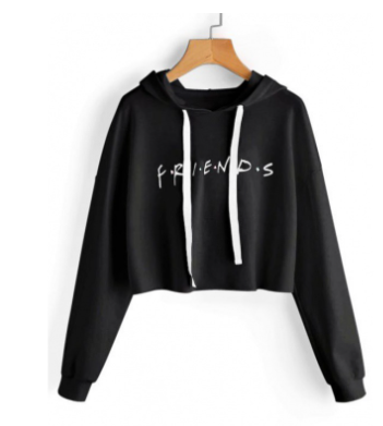 Ladies Long Sleeve Casual Letter Print Sweatshirt Image 2