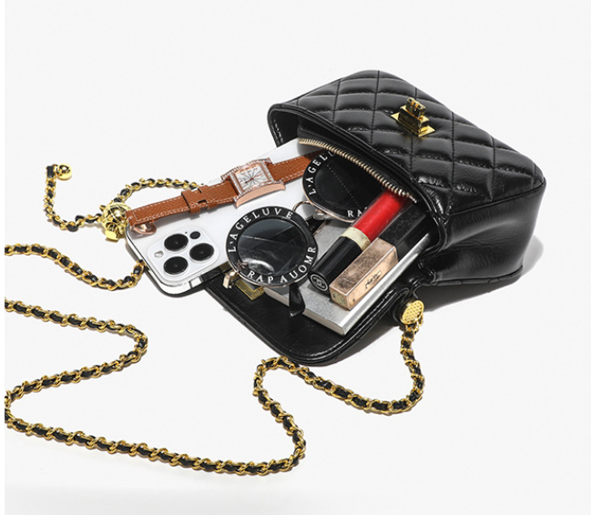 Bag with Chain Detail