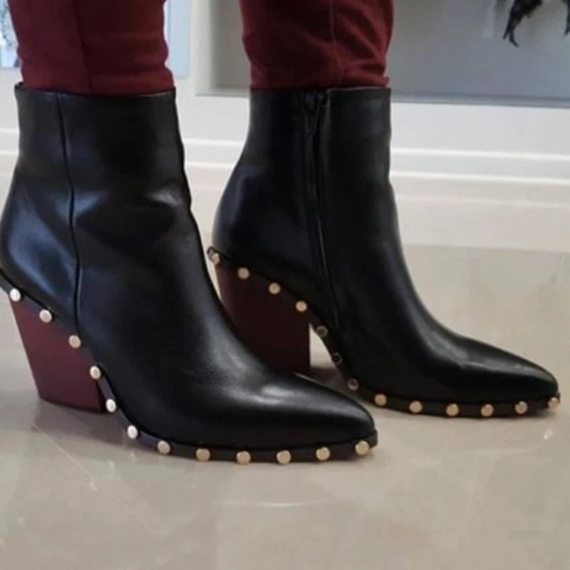 Stylish Black Ankle Boots