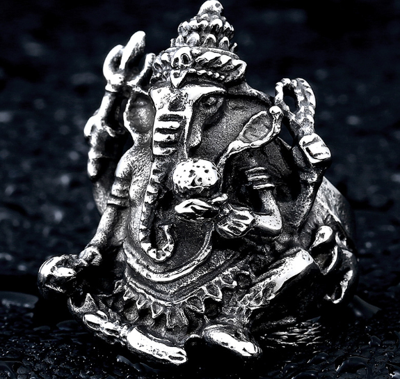 Elephant Trunk God Ring