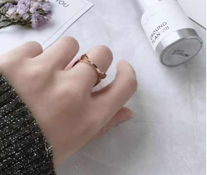 Adorable Cat Ear Ring - Close-up