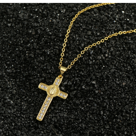 Cross Pendant Necklace Image 2