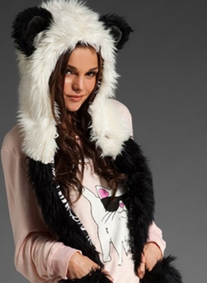 Animal Hat and Scarf Set