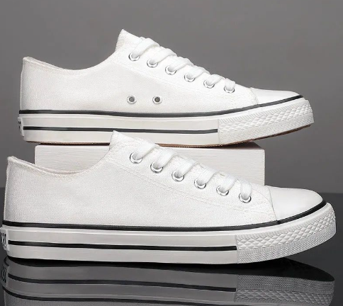 Retro Canvas Sneakers Image 3