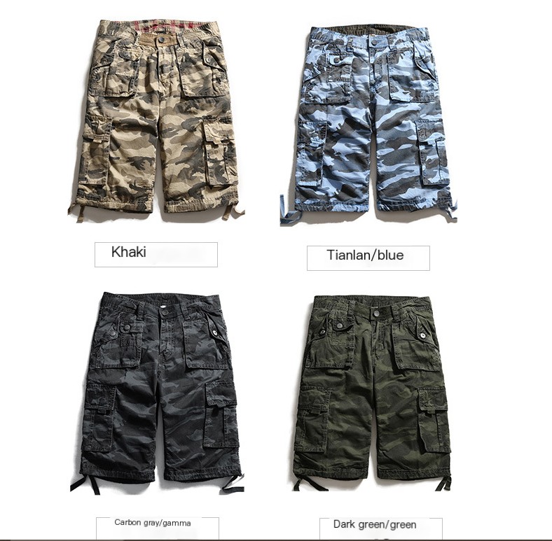 Pantalones cortos para hombre para exteriores