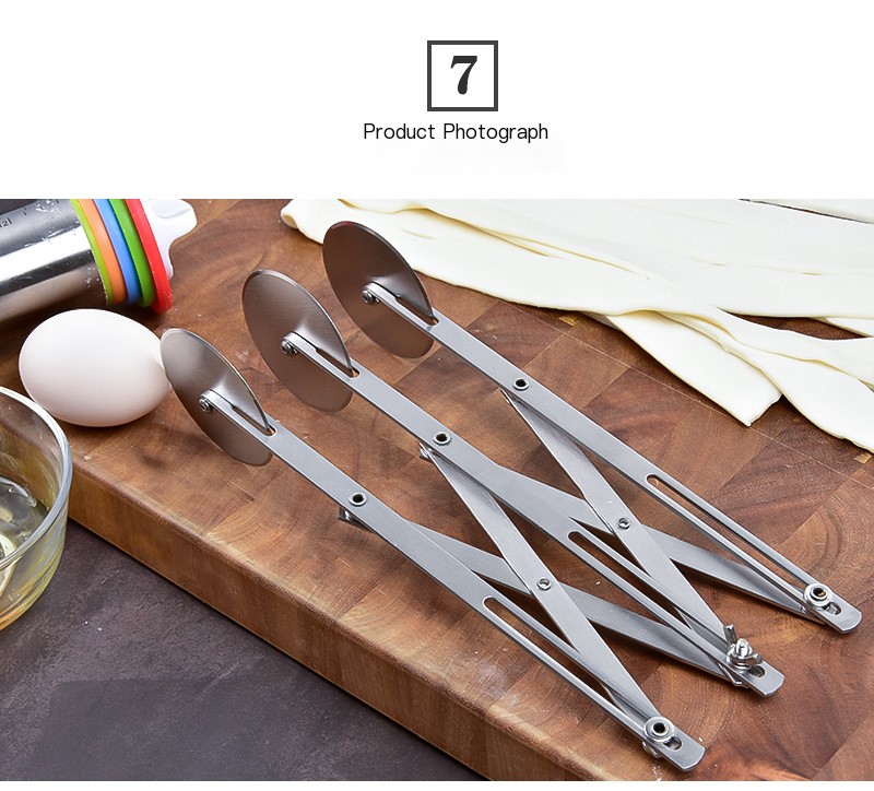 Seven-round flat knife