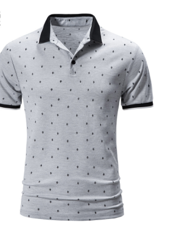 Men's Guitar Print T-Shirt Image 4