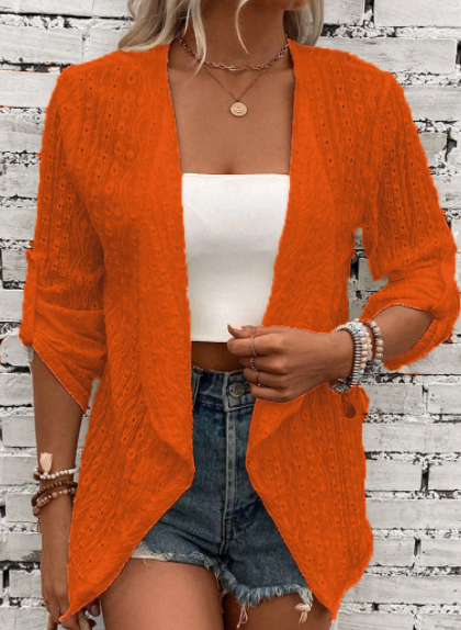 Casual Hollow Cardigan 5