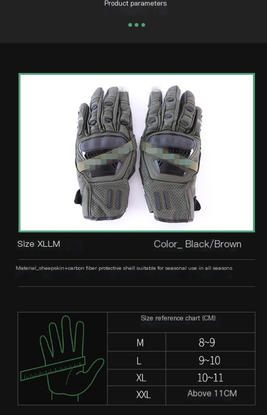 Motorcycle Riding Gloves 1