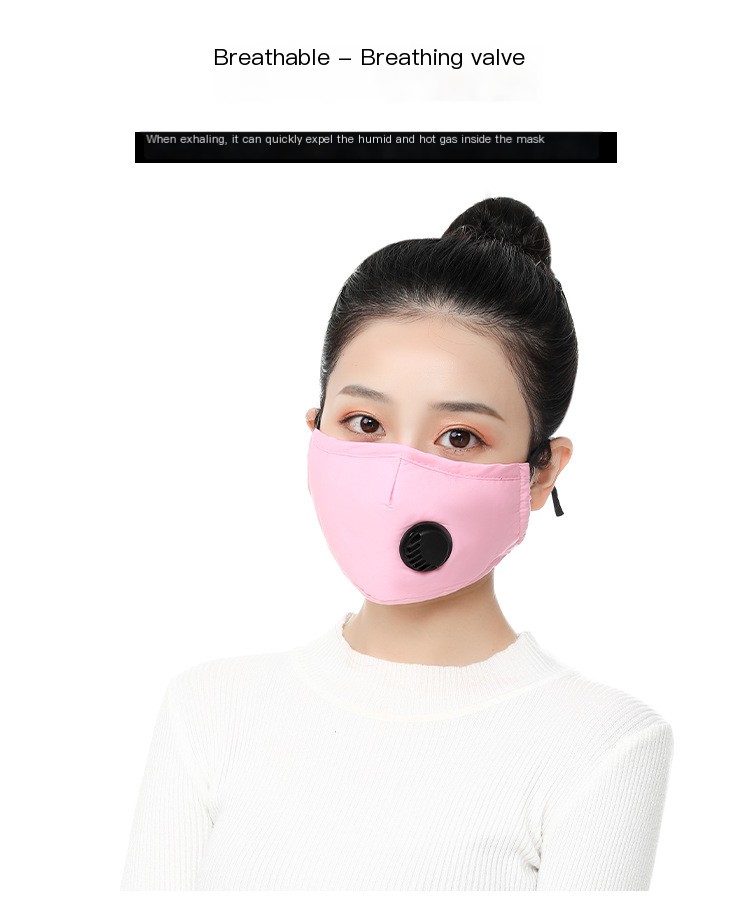 PM2.5 Breathing Valve Cotton Mask 4