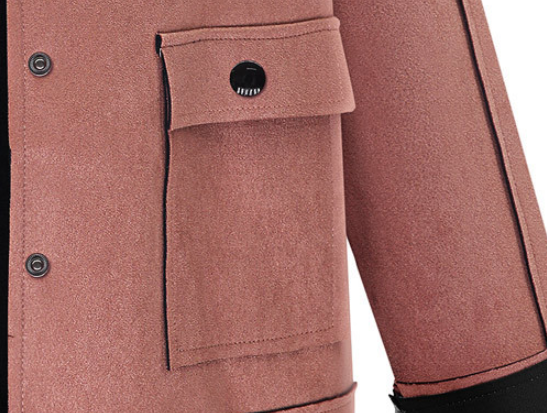 Suede Short Jacket Image 4