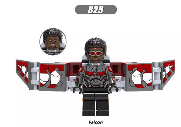 Superhero Building Block Figure 4