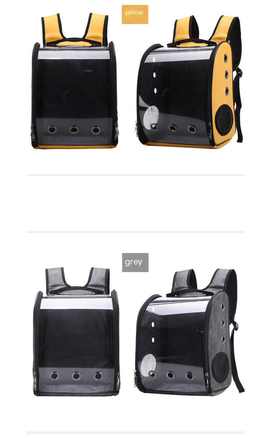 Transparent Pet Backpack