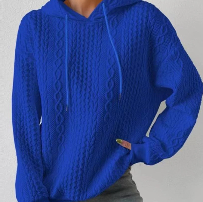 Hoodie in Apricot Color