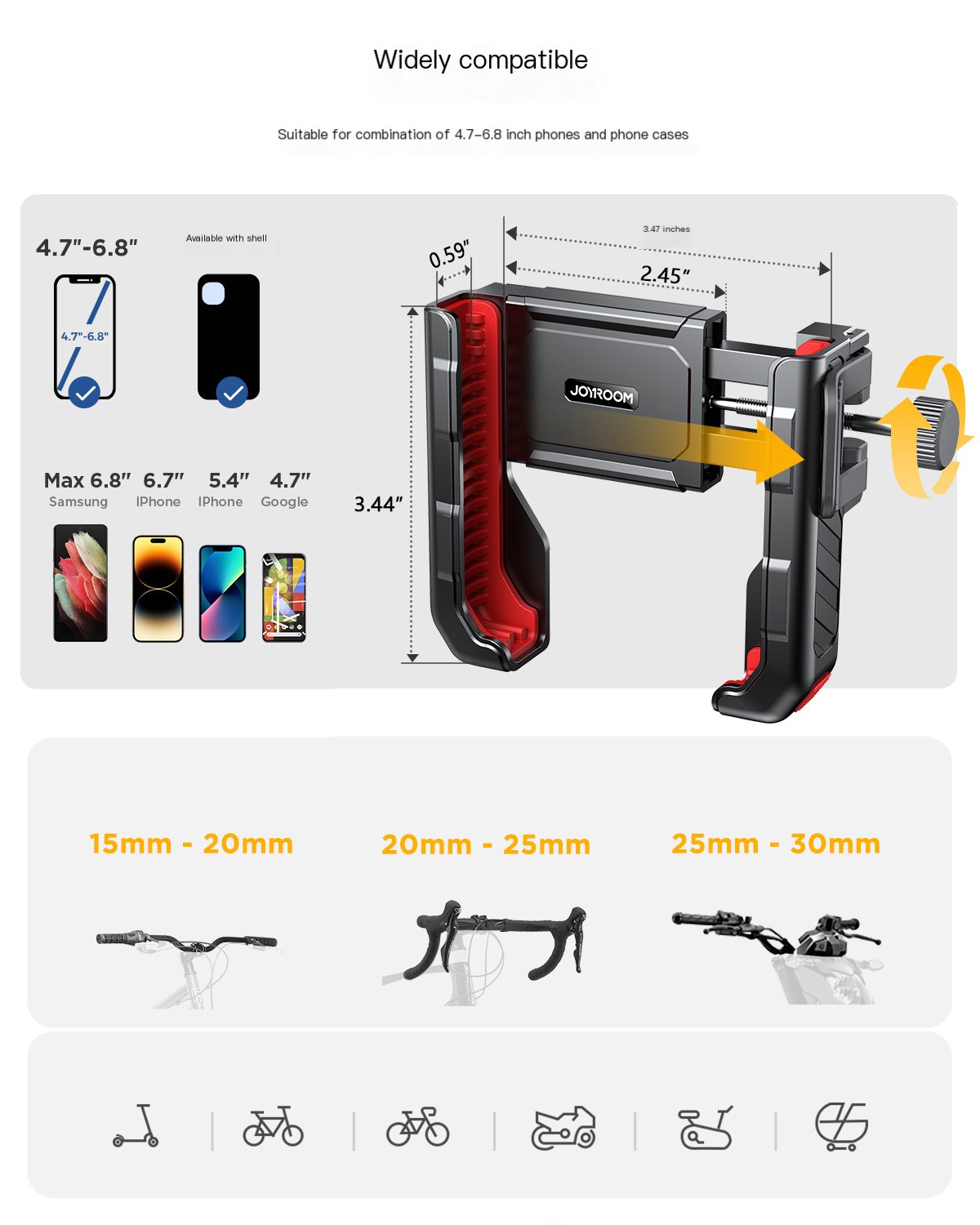 Lightning bike stand
