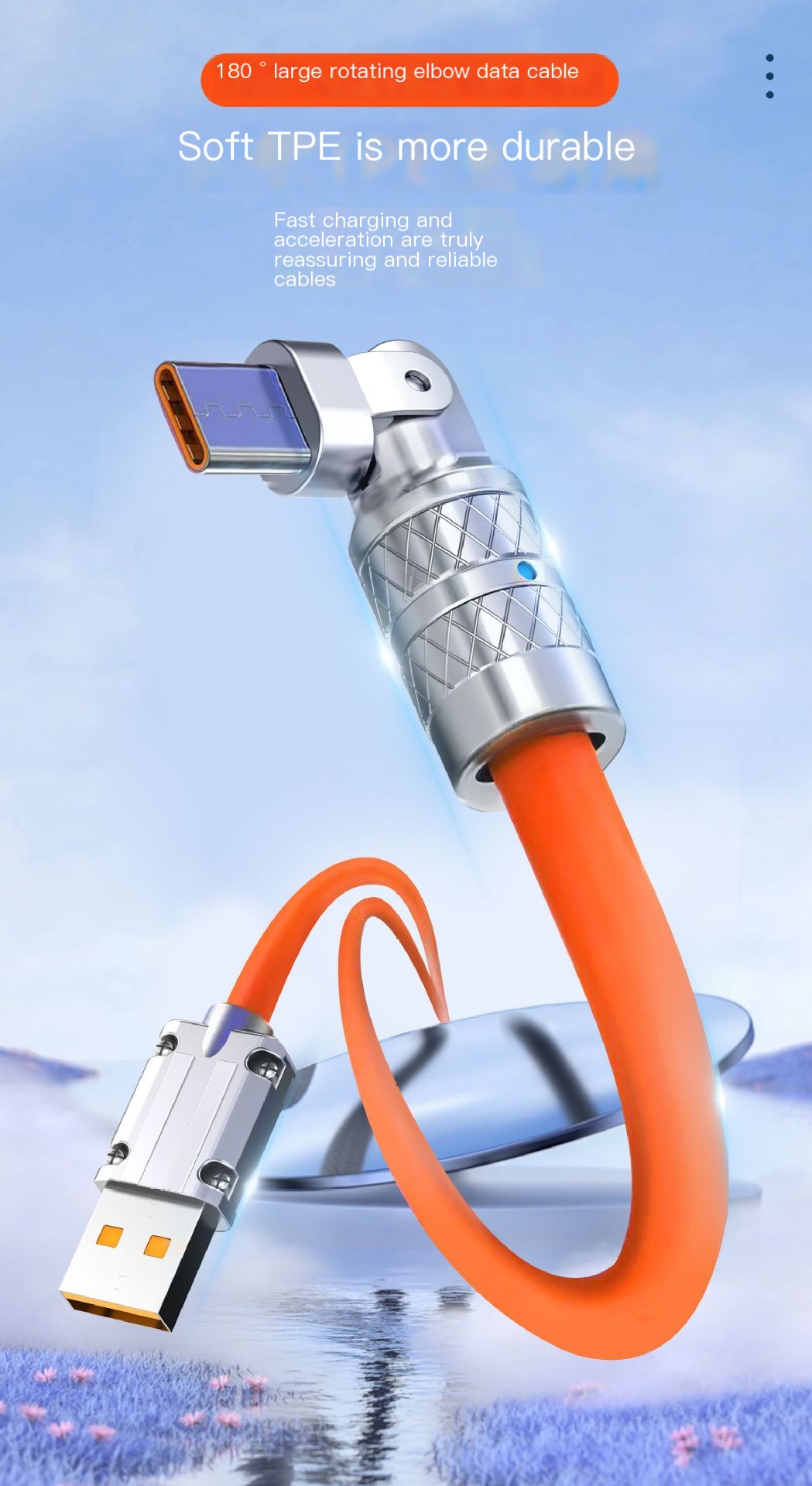 Zinc Alloy Data Cable