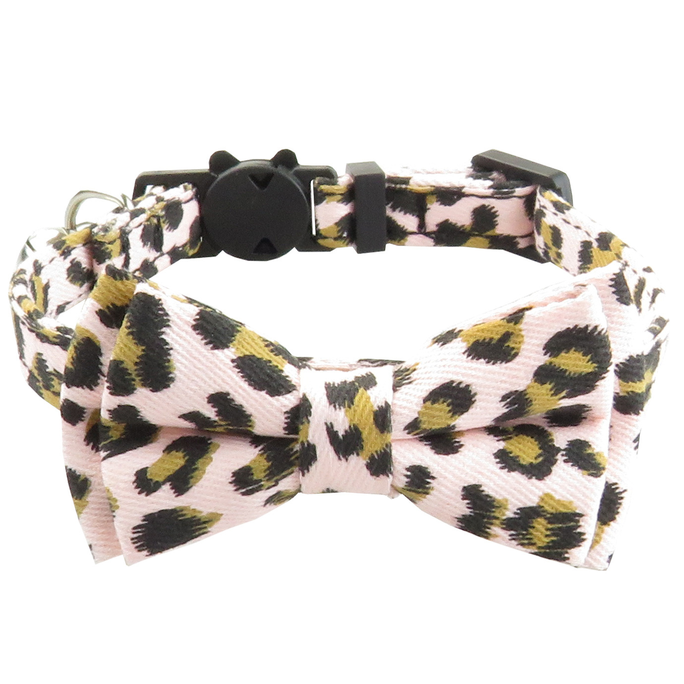 Leopard PurrBow Collar