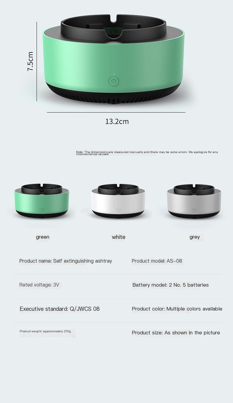 Aromatherapy Self-Extinguishing Ashtray
