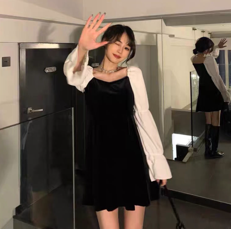 Puff Sleeve Dress Image 2