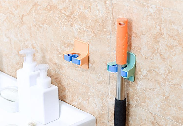 Installation of Wall-Mounted Mop Holder