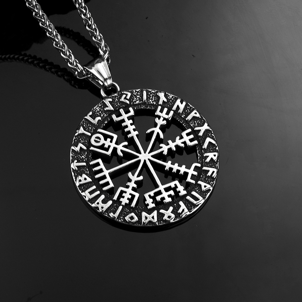 Vintage Compass Pendant 3
