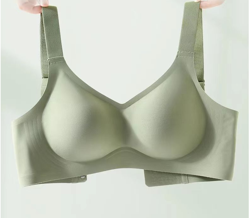 Seamless Latex Jelly Bra Image 11