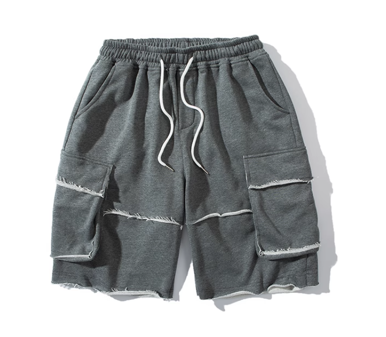 Ripped Seam Cargo Shorts 3