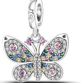 Bright Butterfly Charm Image
