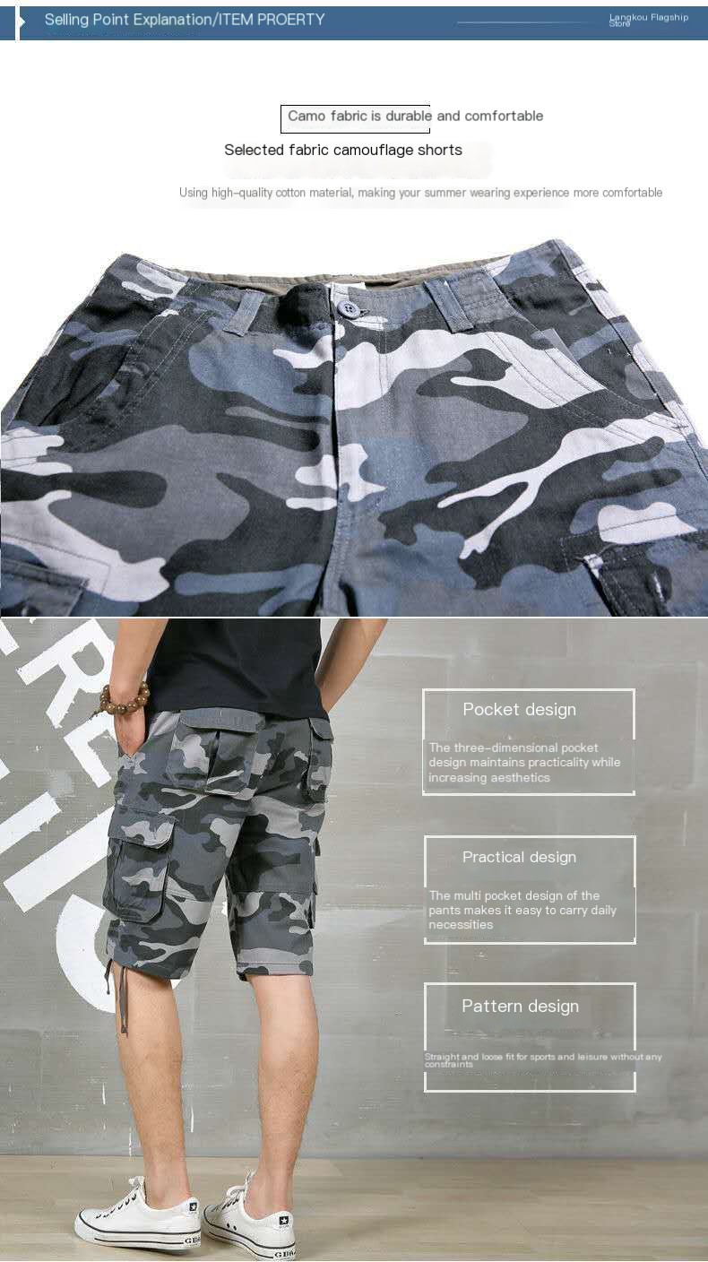 Camouflage Men's Shorts - Image 2