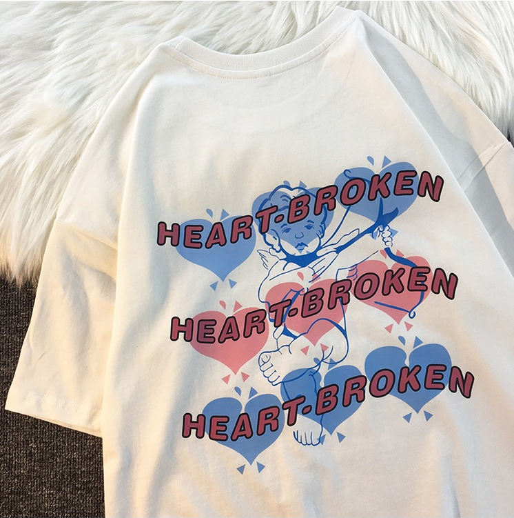 Love Print T-shirt Image 2