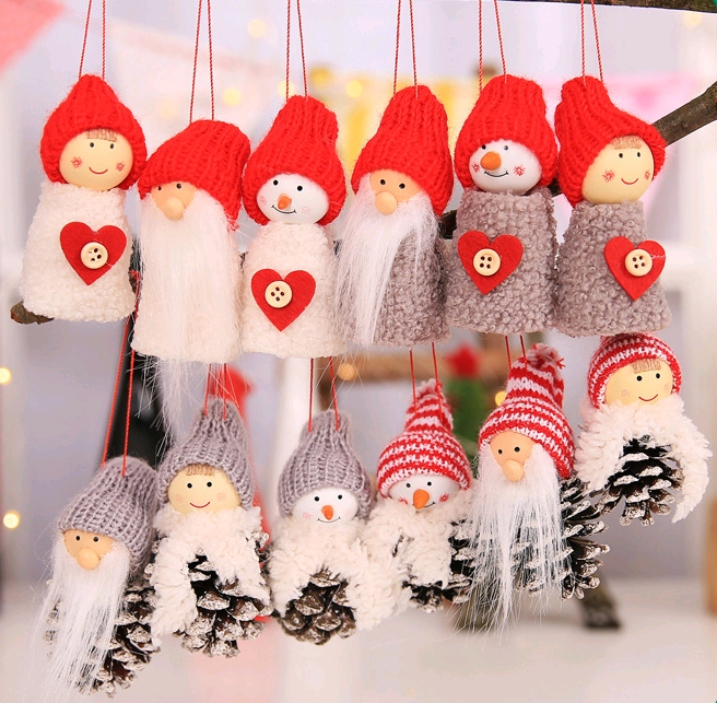 Christmas Tree Hanging Dolls