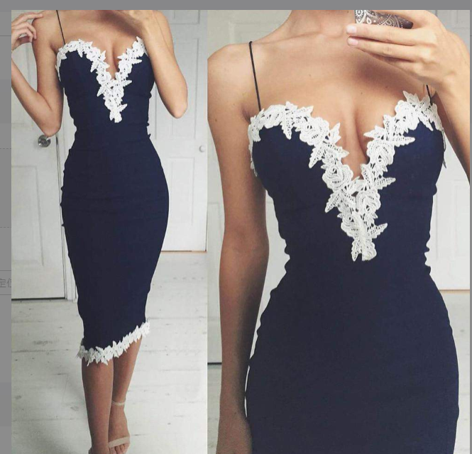 Floral Lace V-Neck Midi Dress