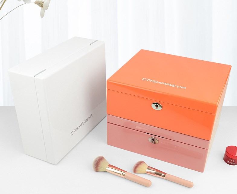 Interior of Makeup Case