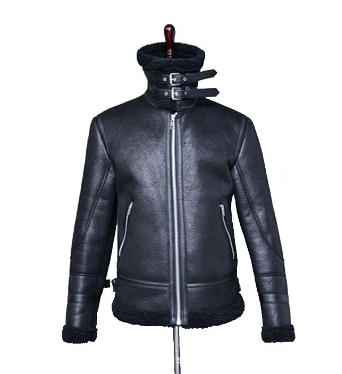 Vintage Motorcycle Leather Jacket - Brown