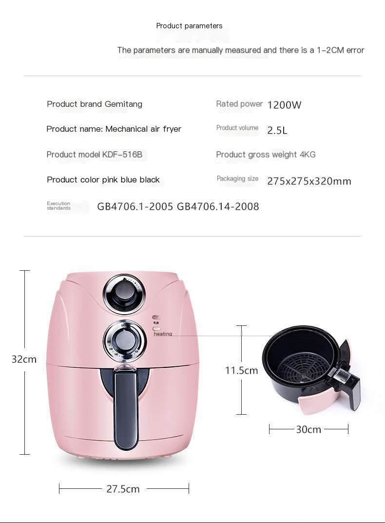 Air Fryer Pink