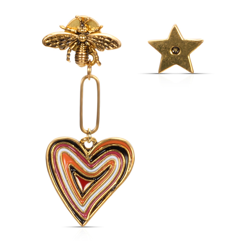 Heart & Palm Earrings