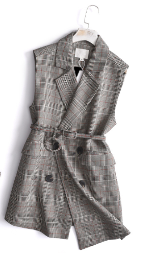 Plaid Shirt Dress - Detail 1