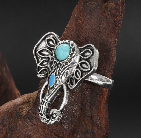 Elephant Head Ring Image 3