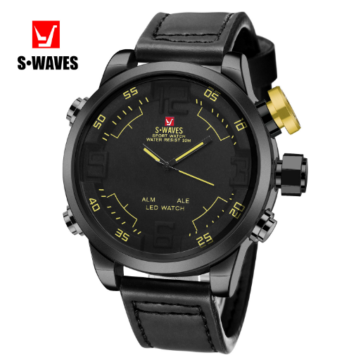 WAVES Men's Watch - Red White