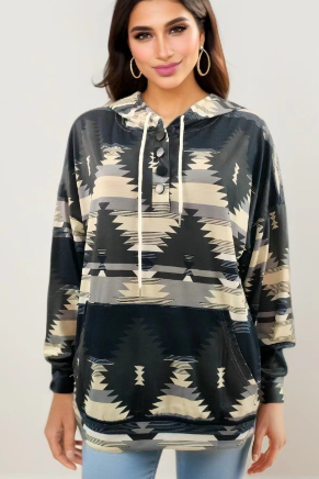 Hooded Sweater Jacket Image 2