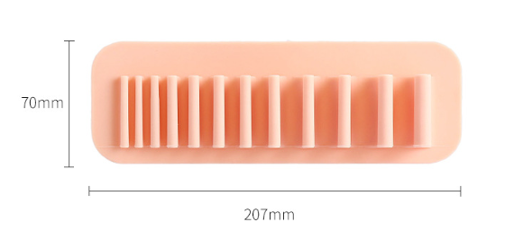Silicone Makeup Brush Rack