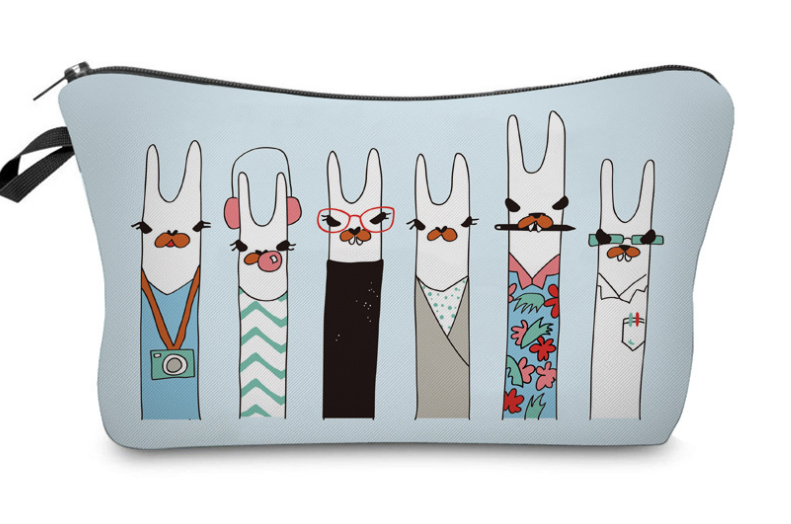 3D Llama Cosmetic Bag 4