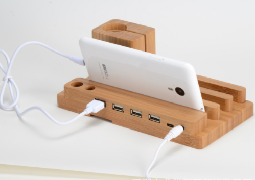 Wooden Charging Stand