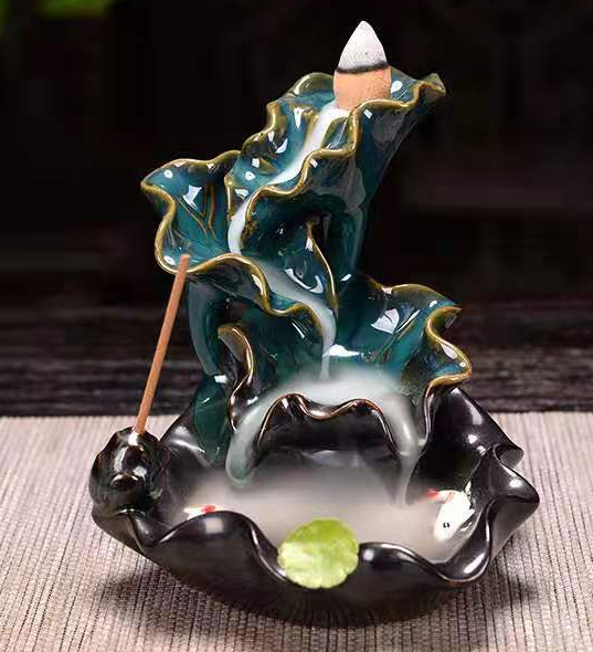 Lotus Pond Backflow Incense Burner